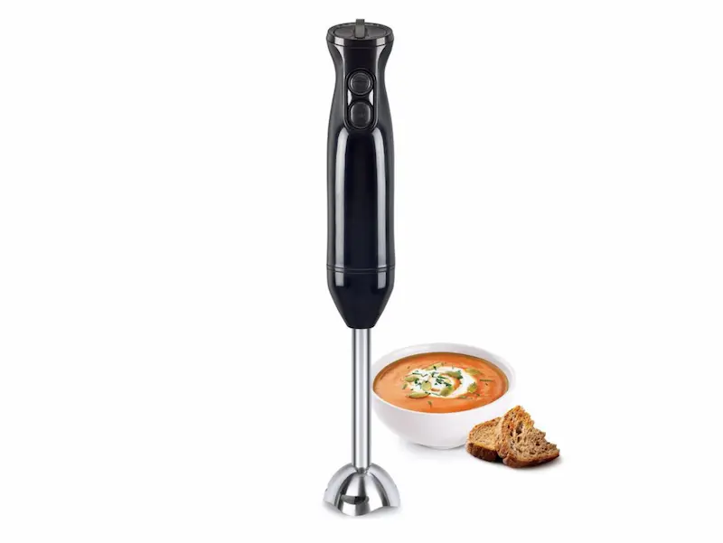 Mixeur plongeant pas cher Qilive Q5564 avec bol de soupe
