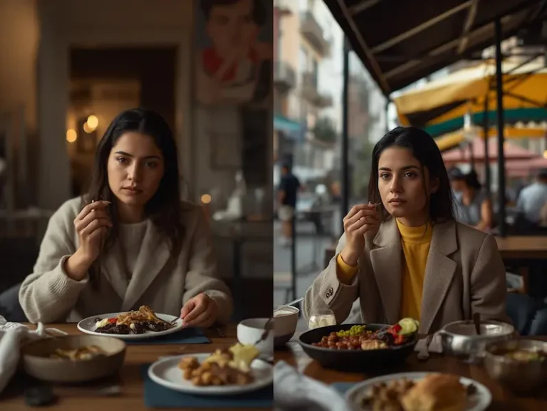 Rythme de vie : manger chez soi ou manger au restaurant au quotidien