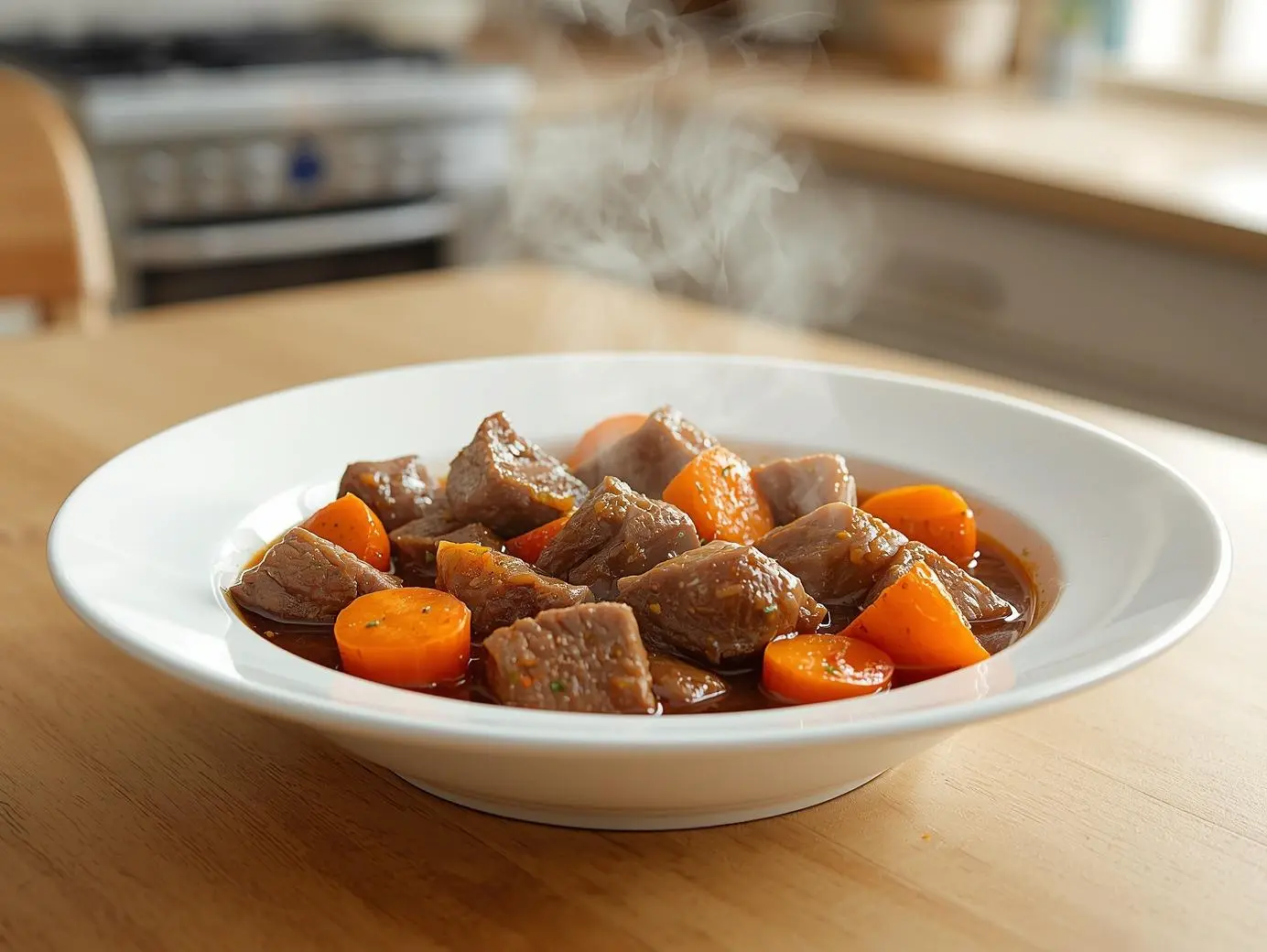 boeuf aux carottes traditionnel fondant en cuisine familiale