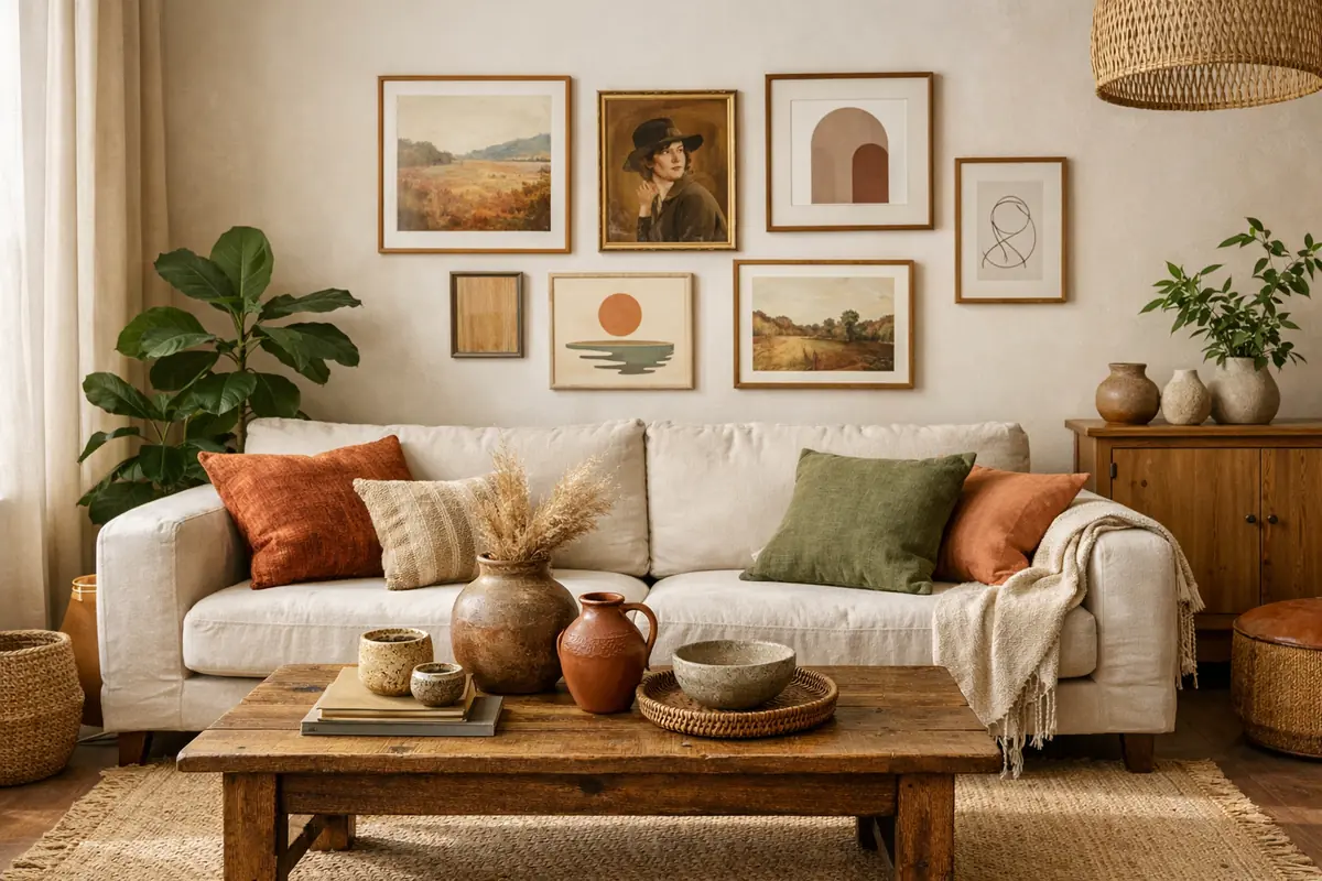 Ambiance chaleureuse et personnalisée : Inspiration Déco Intérieure Maison pour un intérieur qui vous ressemble.