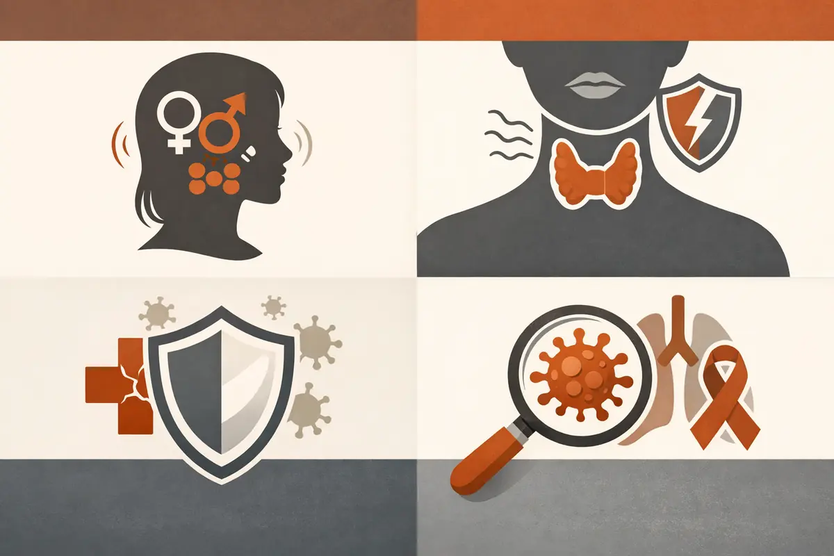 Infographie détaillant les risques pour la santé liés à l'utilisation de poêles contenant des PFAS, PFOA et PTFE.